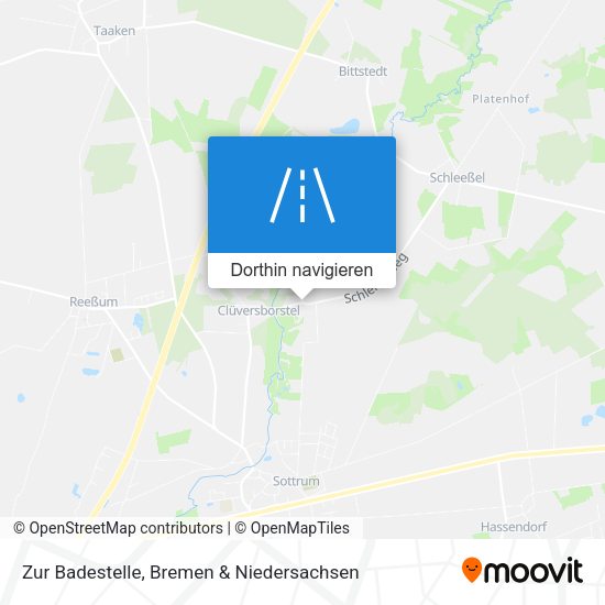 Zur Badestelle Karte