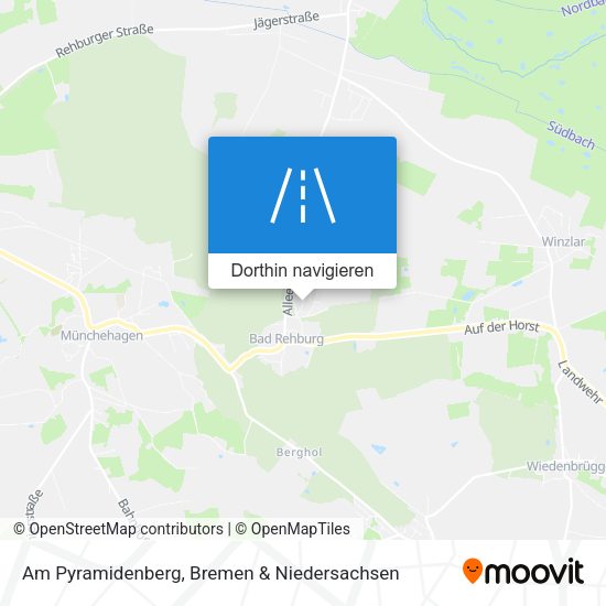 Am Pyramidenberg Karte