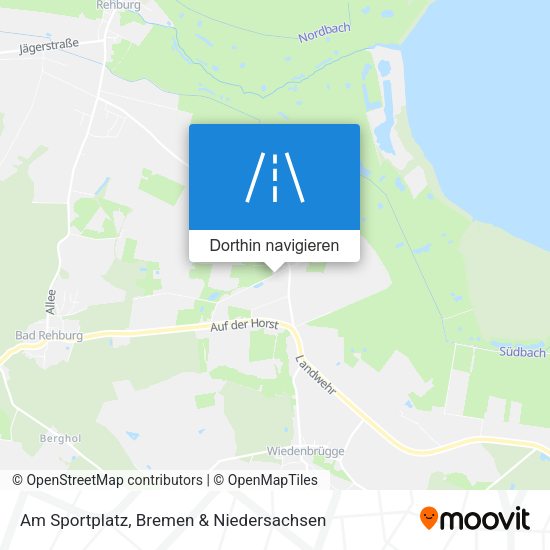 Am Sportplatz Karte