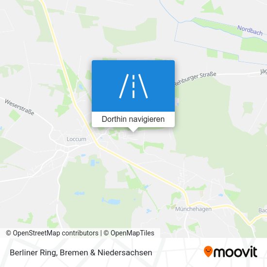 Berliner Ring Karte