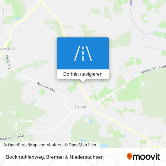 Bockmühlenweg Karte