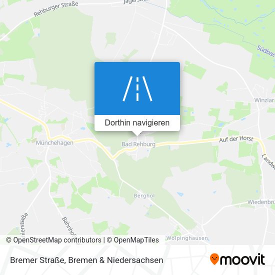 Bremer Straße Karte