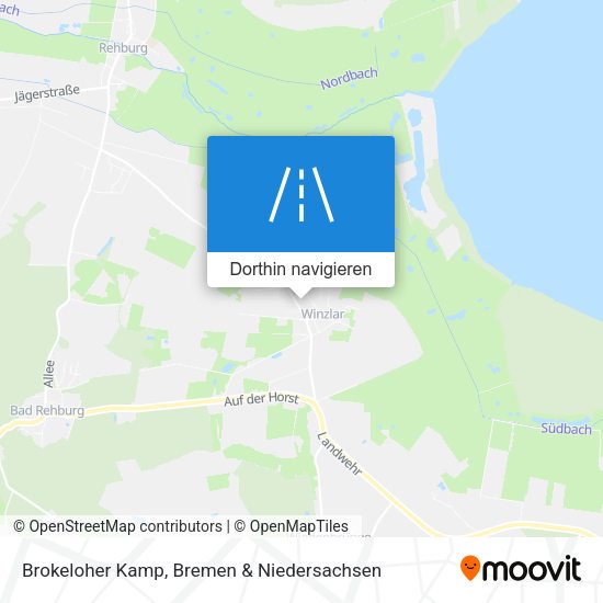 Brokeloher Kamp Karte
