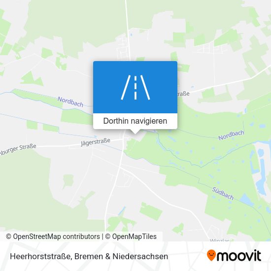 Heerhorststraße Karte