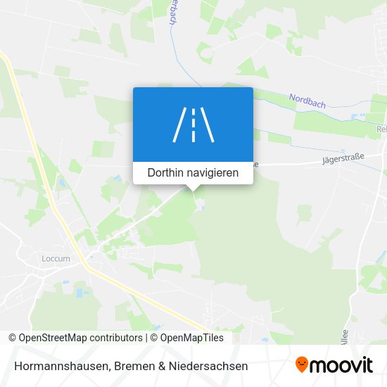 Hormannshausen Karte