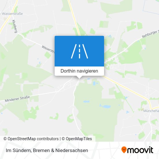 Im Sündern Karte