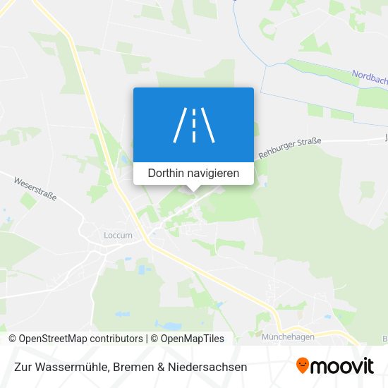 Zur Wassermühle Karte