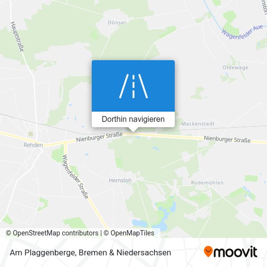Am Plaggenberge Karte