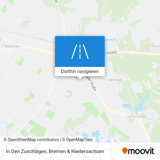In Den Zuschlägen Karte