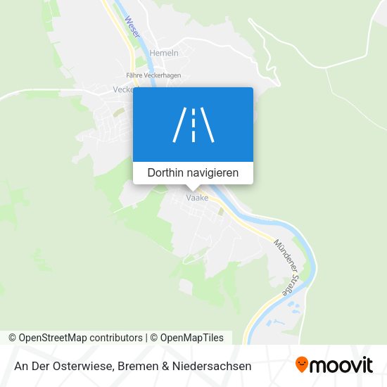 An Der Osterwiese Karte