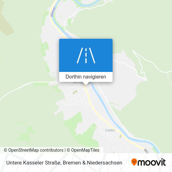 Untere Kasseler Straße Karte