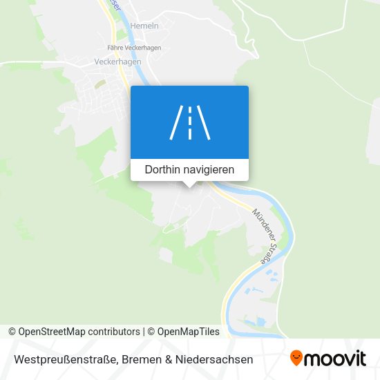 Westpreußenstraße Karte