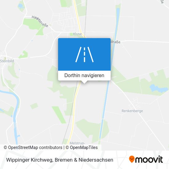 Wippinger Kirchweg Karte