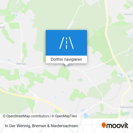 In Der Wennig Karte