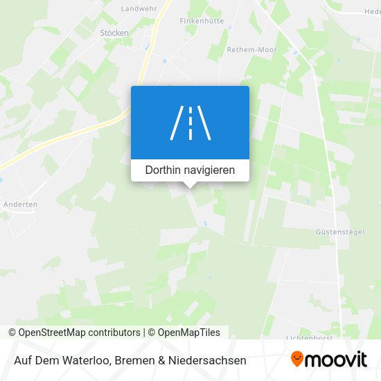 Auf Dem Waterloo Karte