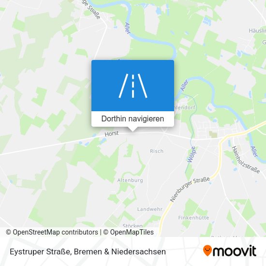Eystruper Straße Karte