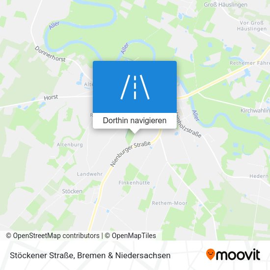 Stöckener Straße Karte