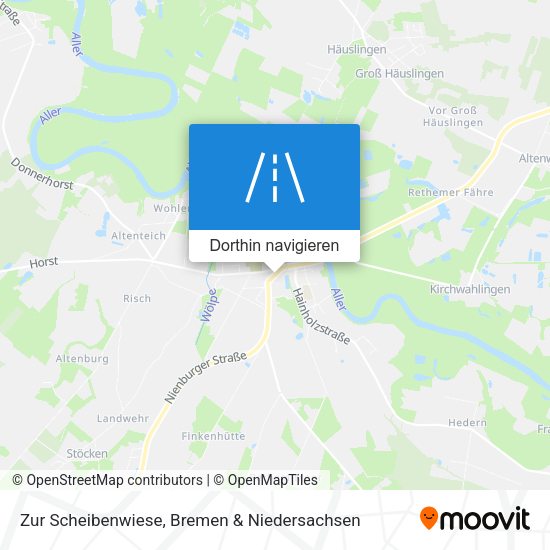 Zur Scheibenwiese Karte