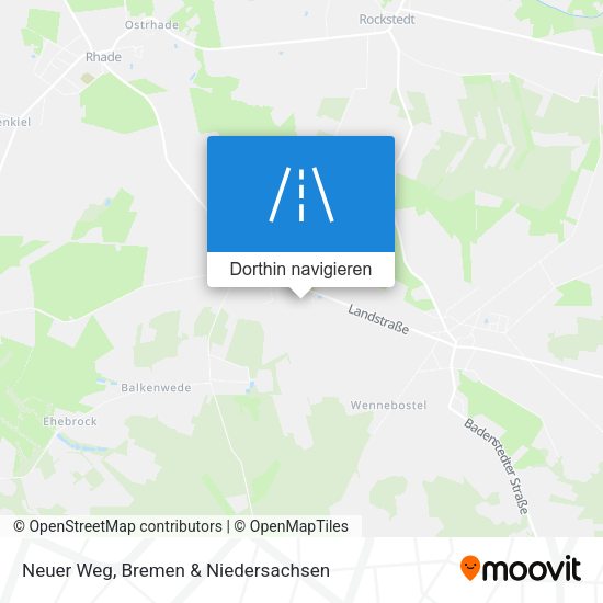 Neuer Weg Karte