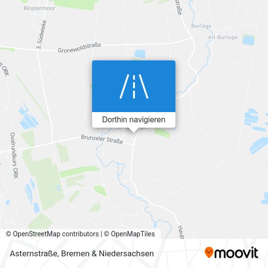 Asternstraße Karte