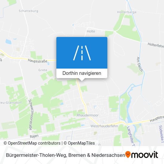 Bürgermeister-Tholen-Weg Karte