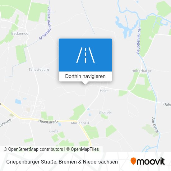 Griepenburger Straße Karte