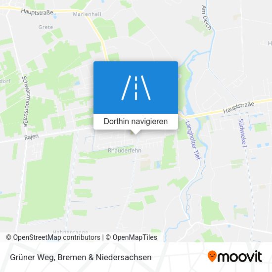 Grüner Weg Karte