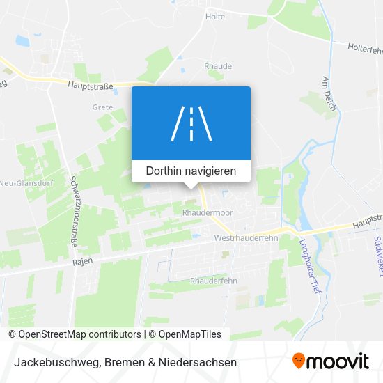 Jackebuschweg Karte
