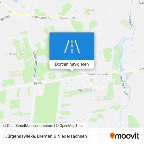 Jürgenaswieke Karte