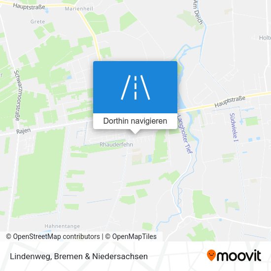 Lindenweg Karte