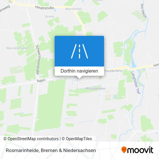 Rosmarinheide Karte
