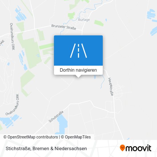Stichstraße Karte