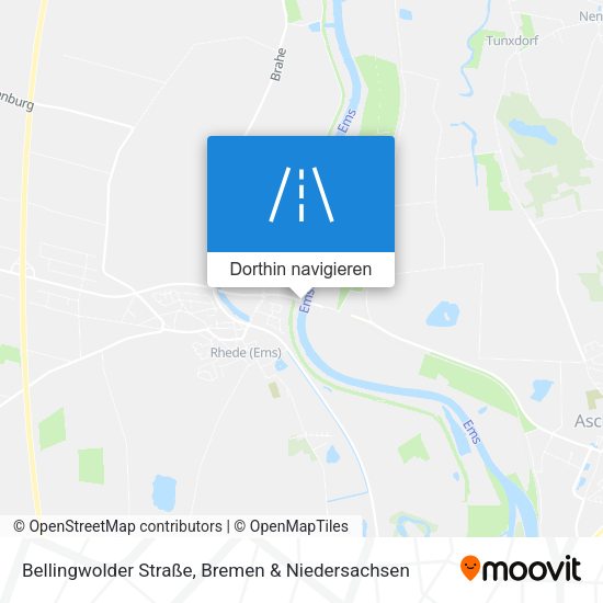 Bellingwolder Straße Karte