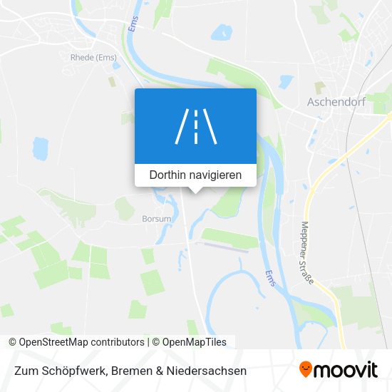 Zum Schöpfwerk Karte