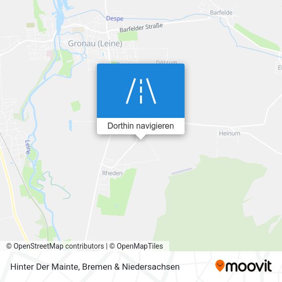 Hinter Der Mainte Karte