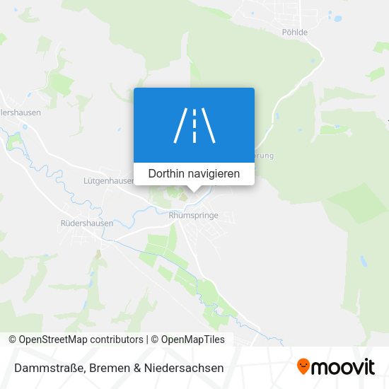 Dammstraße Karte