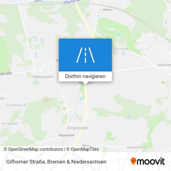 Gifhorner Straße Karte