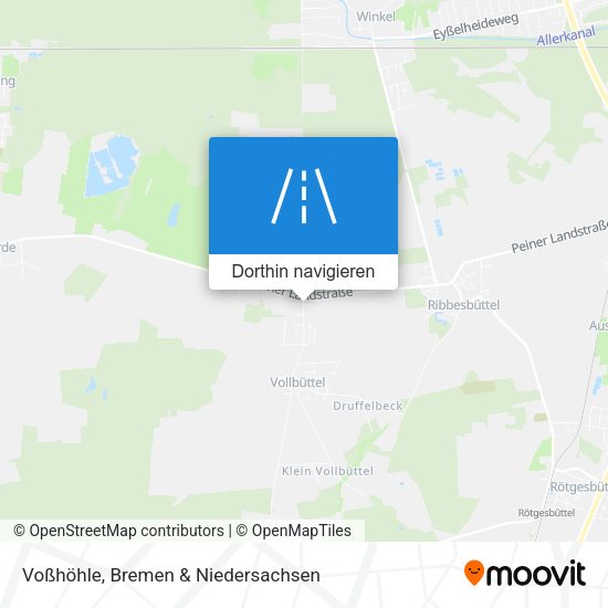 Voßhöhle Karte