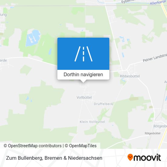 Zum Bullenberg Karte