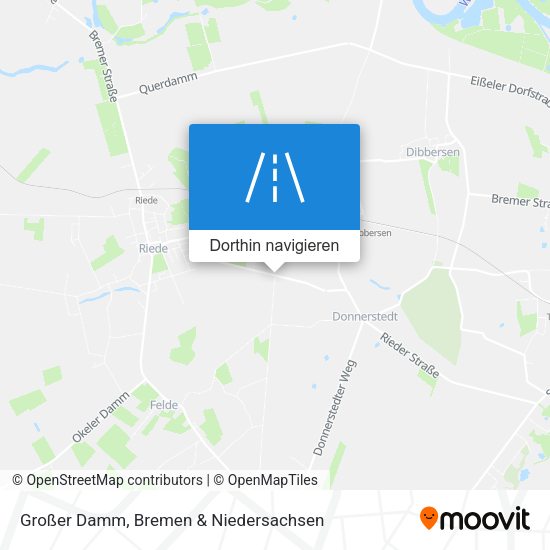 Großer Damm Karte