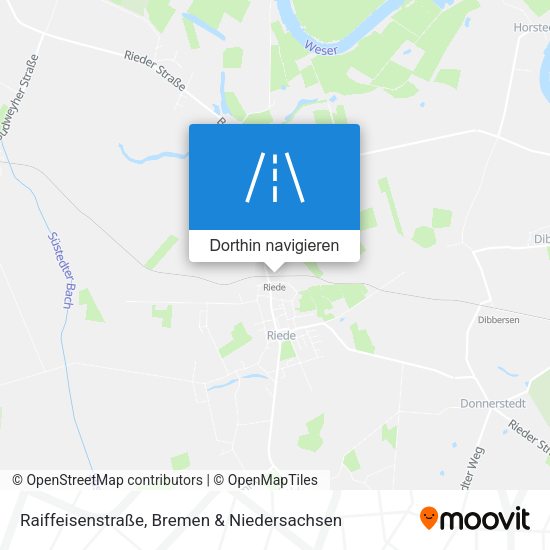 Raiffeisenstraße Karte