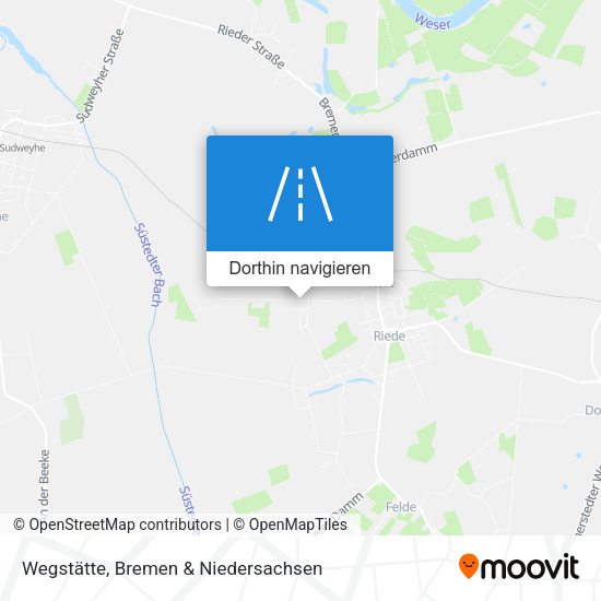 Wegstätte Karte