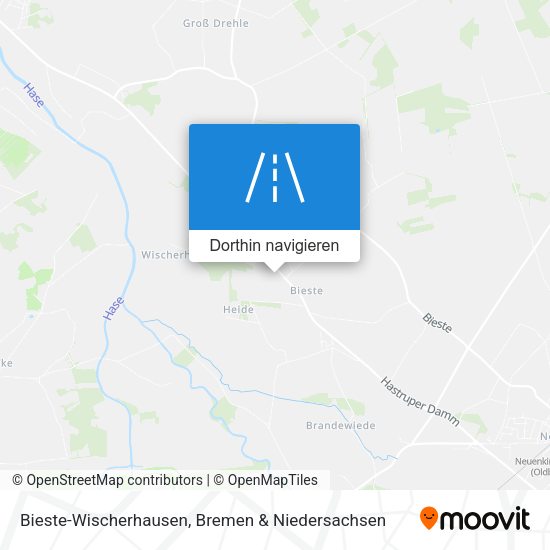 Bieste-Wischerhausen Karte