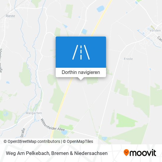 Weg Am Pelkebach Karte