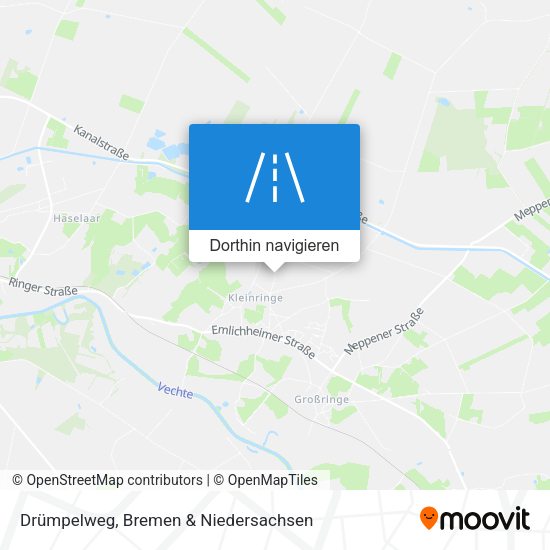 Drümpelweg Karte