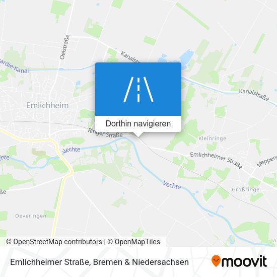 Emlichheimer Straße Karte