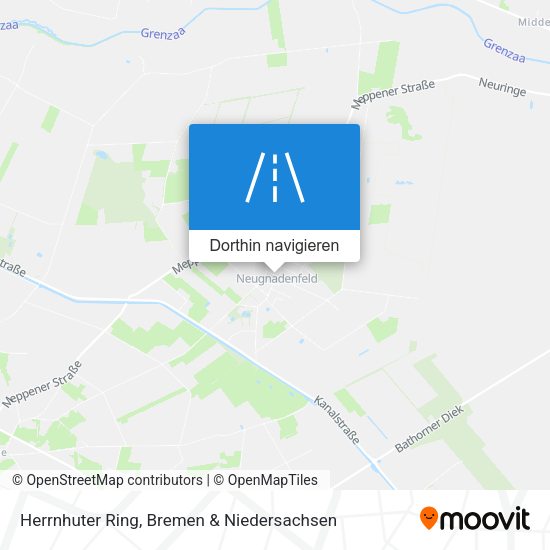 Herrnhuter Ring Karte