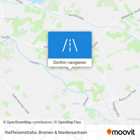 Raiffeisenstraße Karte