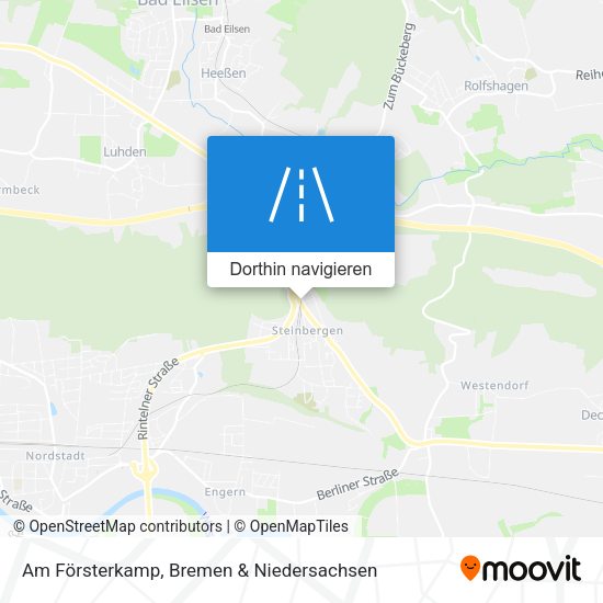 Am Försterkamp Karte