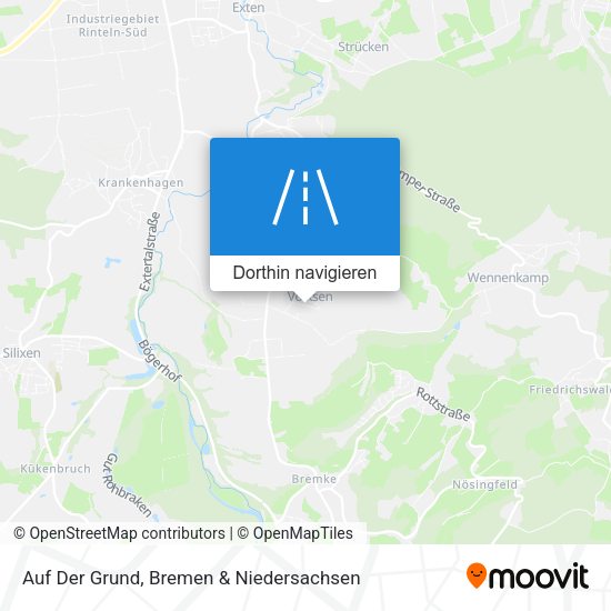 Auf Der Grund Karte